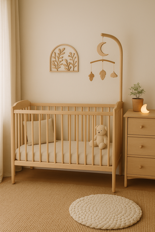 Comment créer une chambre bébé naturelle et apaisante ?
