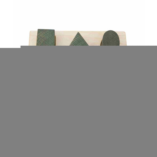 Wooden Shape Sorting Blocks - Colors